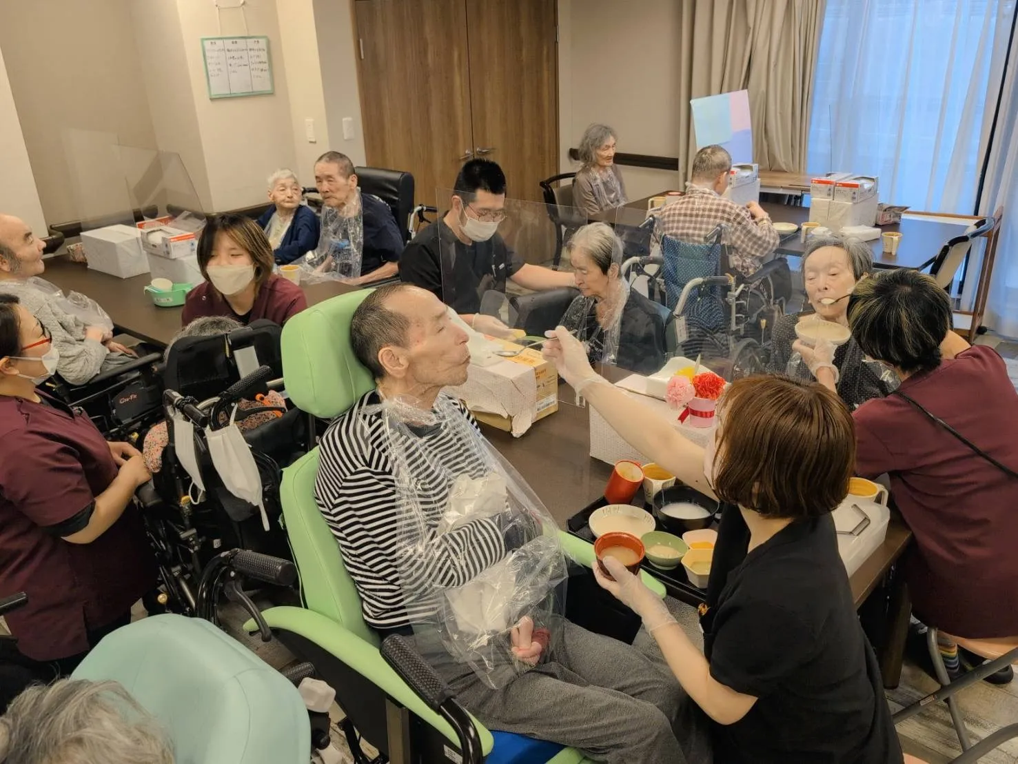 看護と介護の連携風景